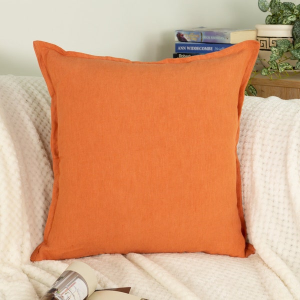 Buy Orange Throw Pillow Online Etsy