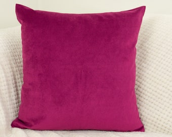 large red cushion covers