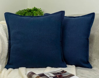 blue sofa cushions