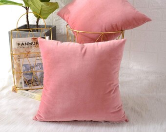 pink sofa pillows