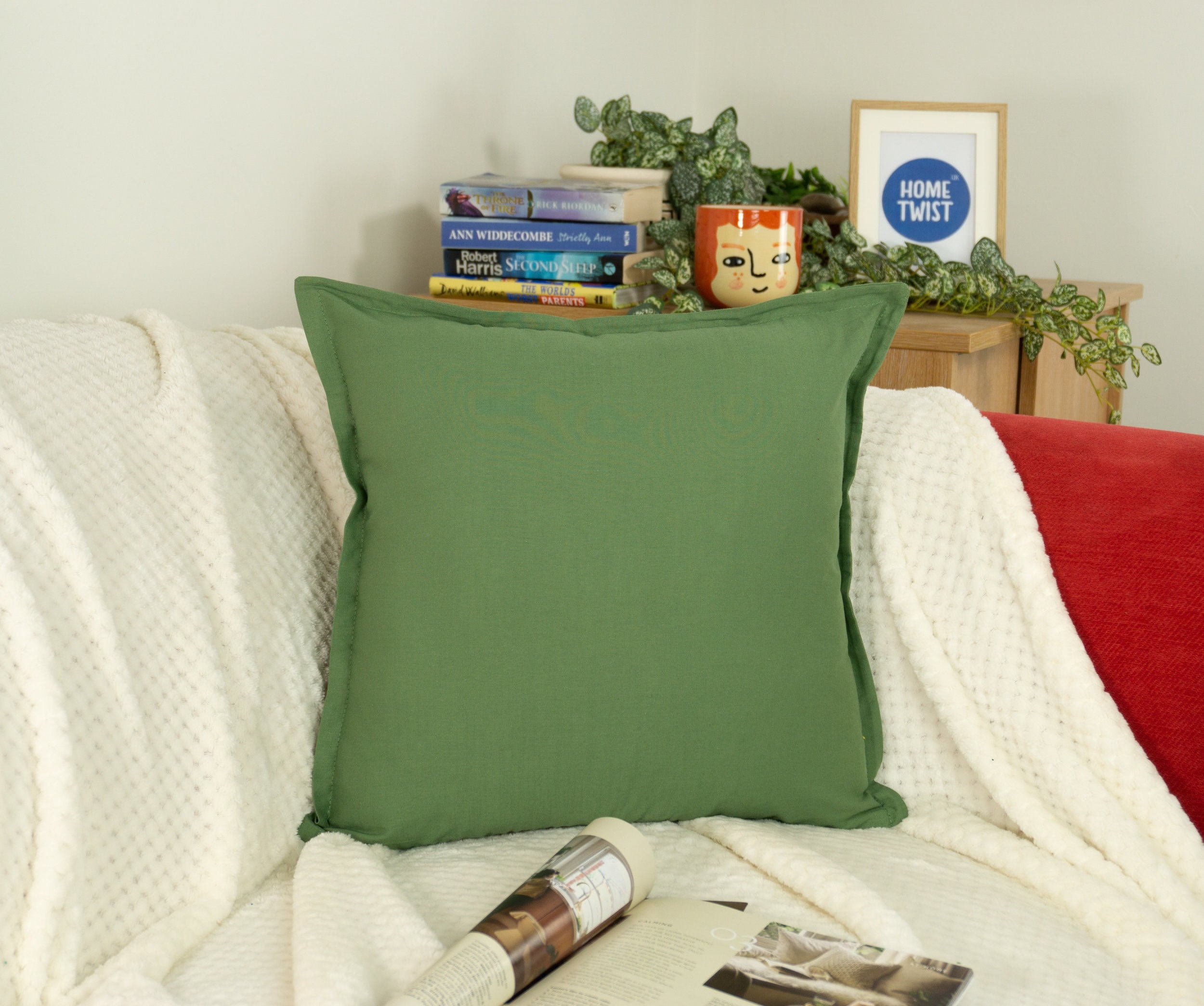 Linen Green Cushion Cover Green Linen Throw Pillow Home - Etsy