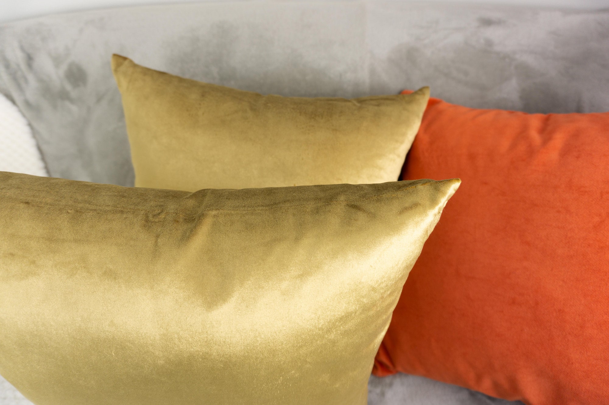 Luxury Shiny Velvet Gold Cushion Covers Throw Cushion case Etsy