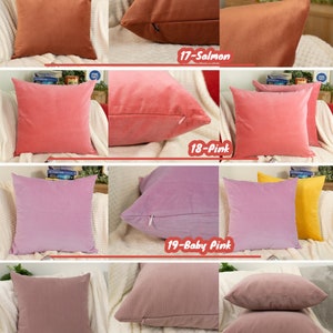 Luxury Velvet Cushion Covers, Turkish Woven Plush Velvet Pillow Covers, Velvet Lumbar Pillow zdjęcie 6