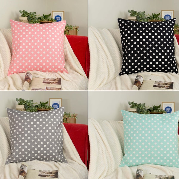 Polka Dot Cushion Etsy UK