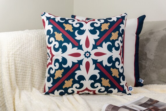 Set of 4 Modern Cushion Covers Double Side Textured Throw Pillow Covers 17x17 Inches Etsy UK