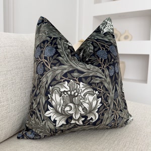 Velvet Pimpernel William Morris Cushion Cover William Morris Pillow Cover for Home Decor (All Sizes)