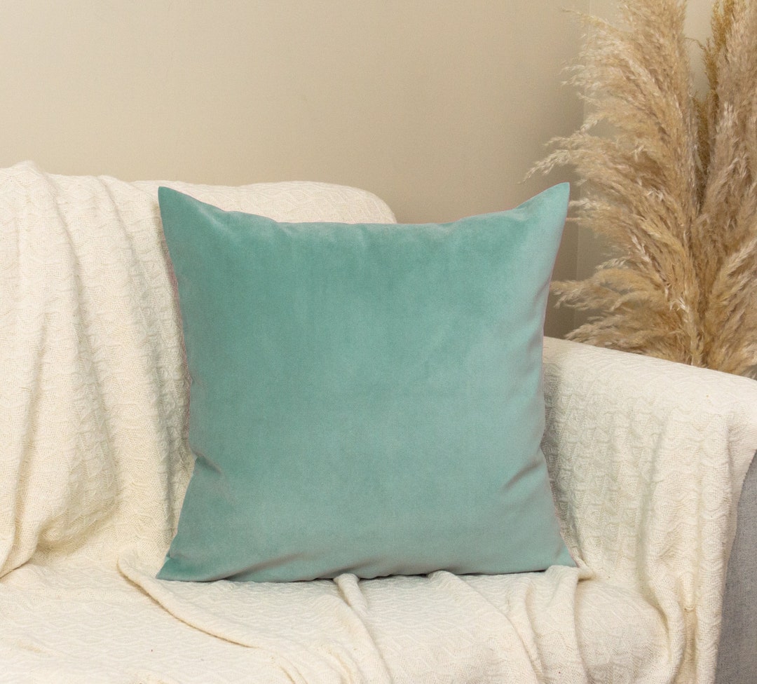 Mint pillow covers sale