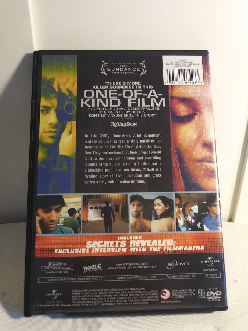 CATFISH the movie DVD Etsy