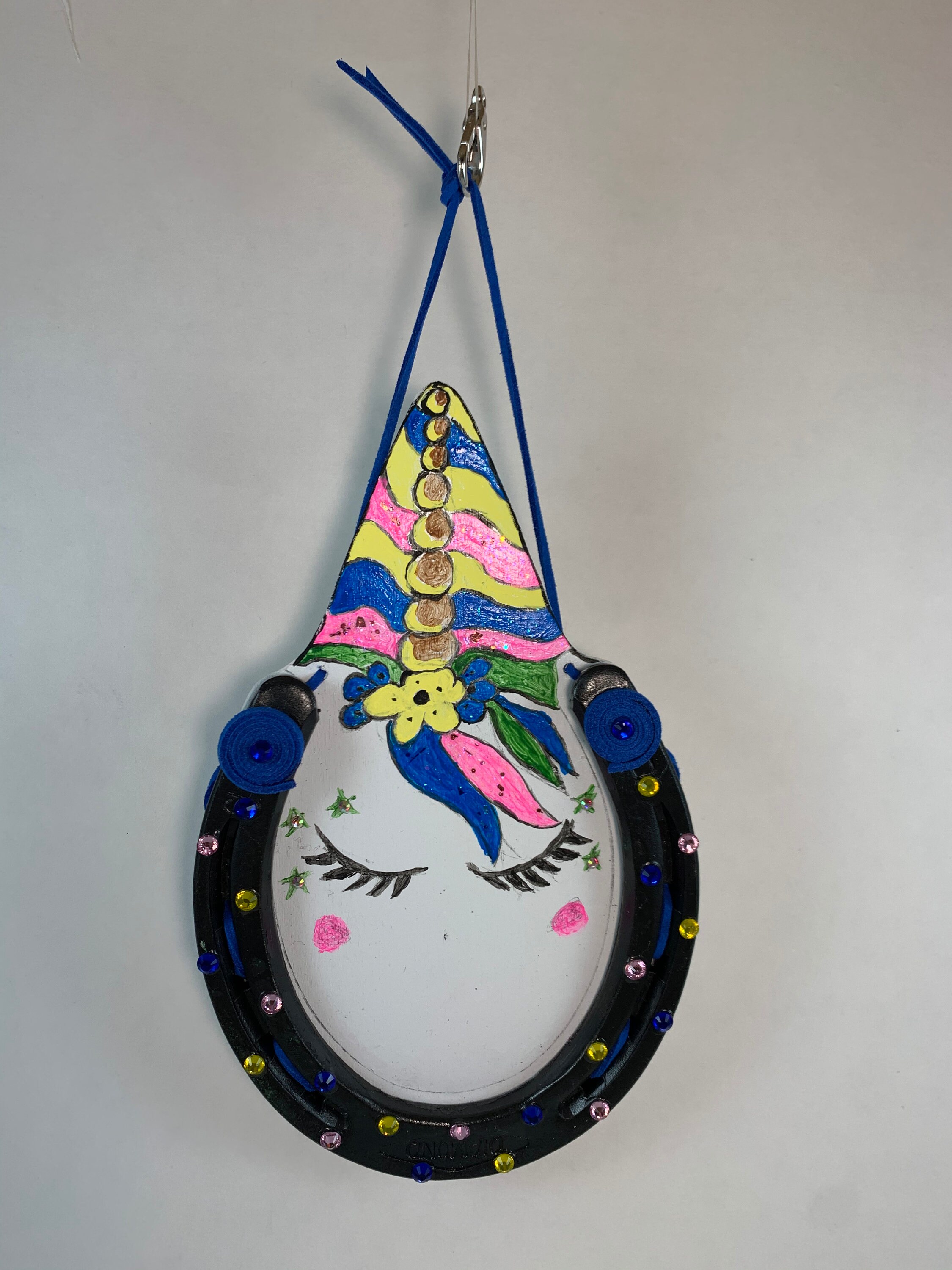 Unicorn, Kids, Real Horseshoe, Hand Painted, Good Luck , Etsy UK
