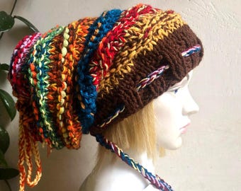 Knit Women Men Headbands Tube Dreads Wrap Dread Sock Dreadlock Beanie