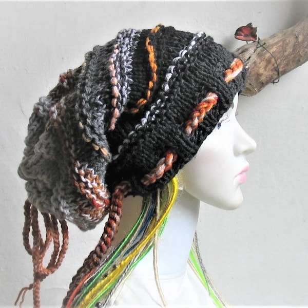 Knit Women Men Headbands Tube Dreads Wrap Dread Sock Dreadlock Beanie