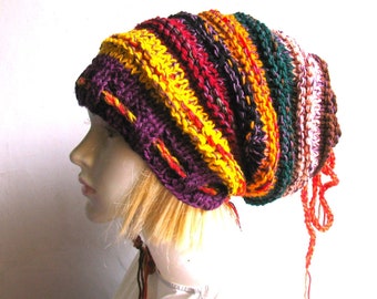 Knit Women Men Headbands Tube Dreads Wrap Dread Sock Dreadlock Beanie