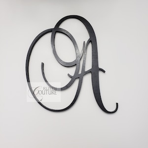 Curved font Wood Letters, Small and Large Wooden Letters, Rustic Wooden Letters, Nursery Letters, Custom Letters, Wood Letters For Wall