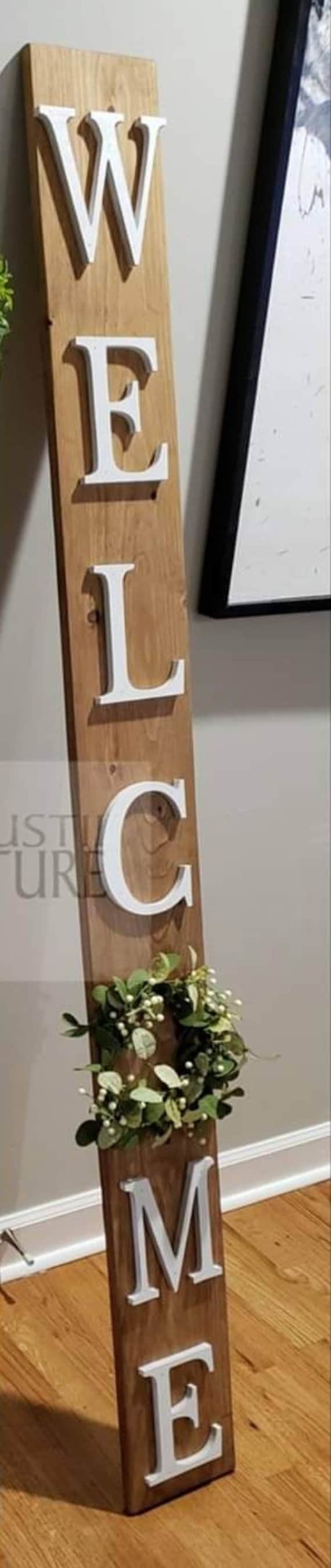 Sign Front Door Sign Sign Front Etsy