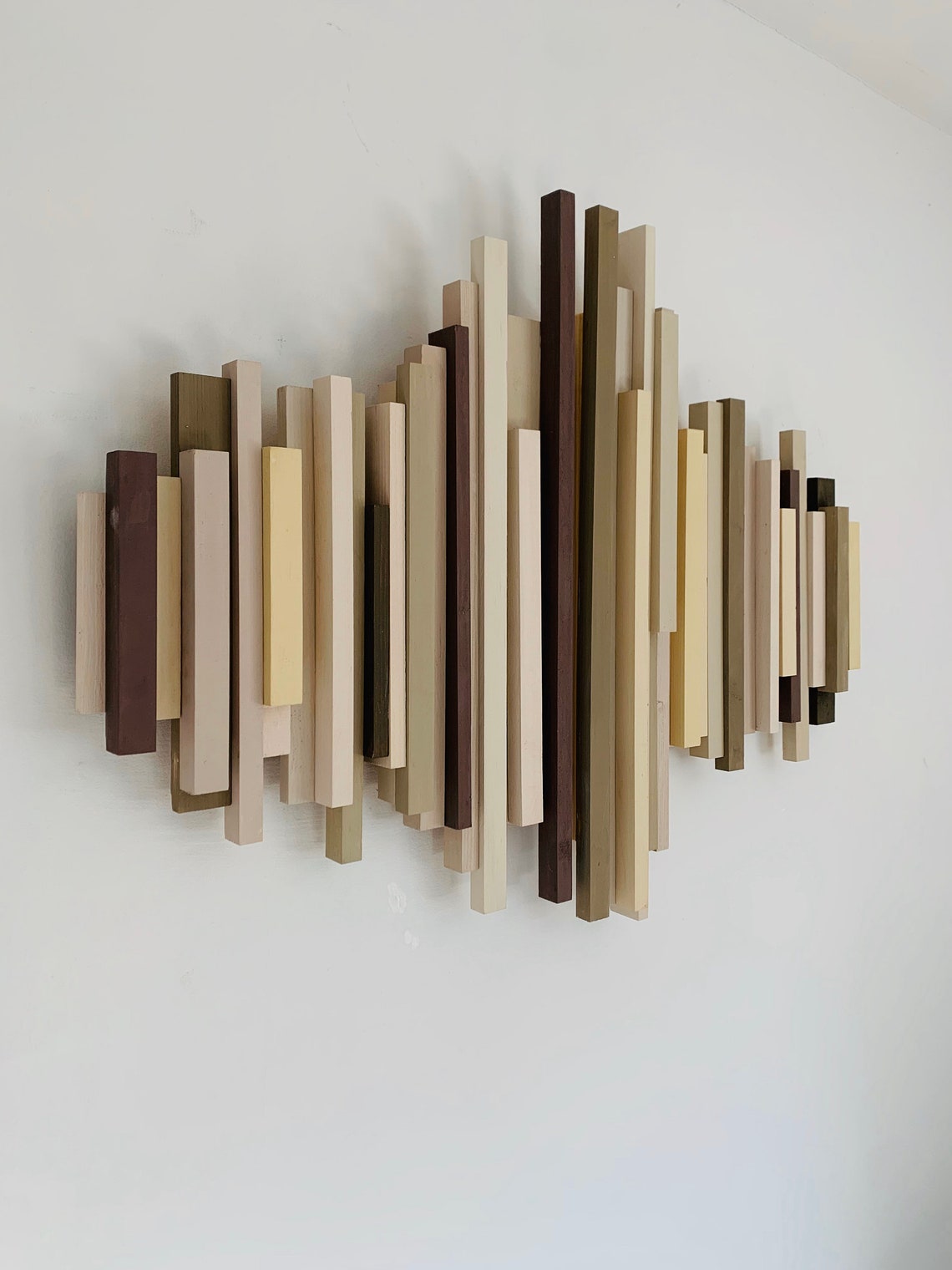 Hand Made Wood Wall Art. Etsy