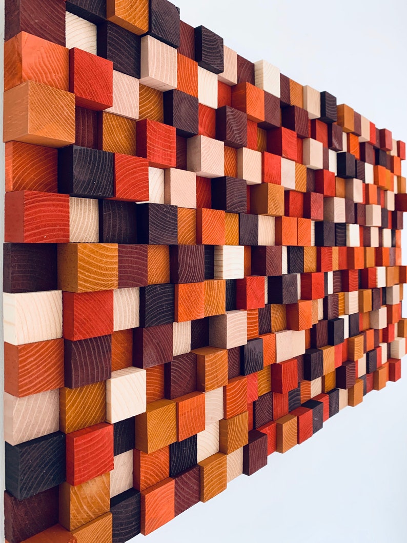 Hand Made Wood Wall Art. Etsy