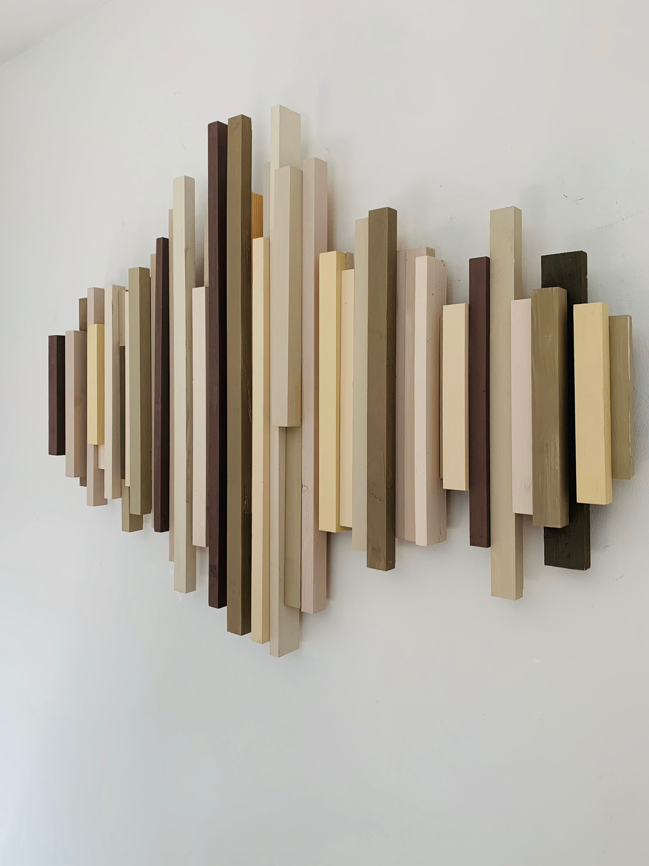 Hand Made Wood Wall Art. Etsy