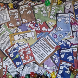 Printable Spell Cards 5e - SRD5.1 - Class, Bonus, Cantrips to 9th Level ...