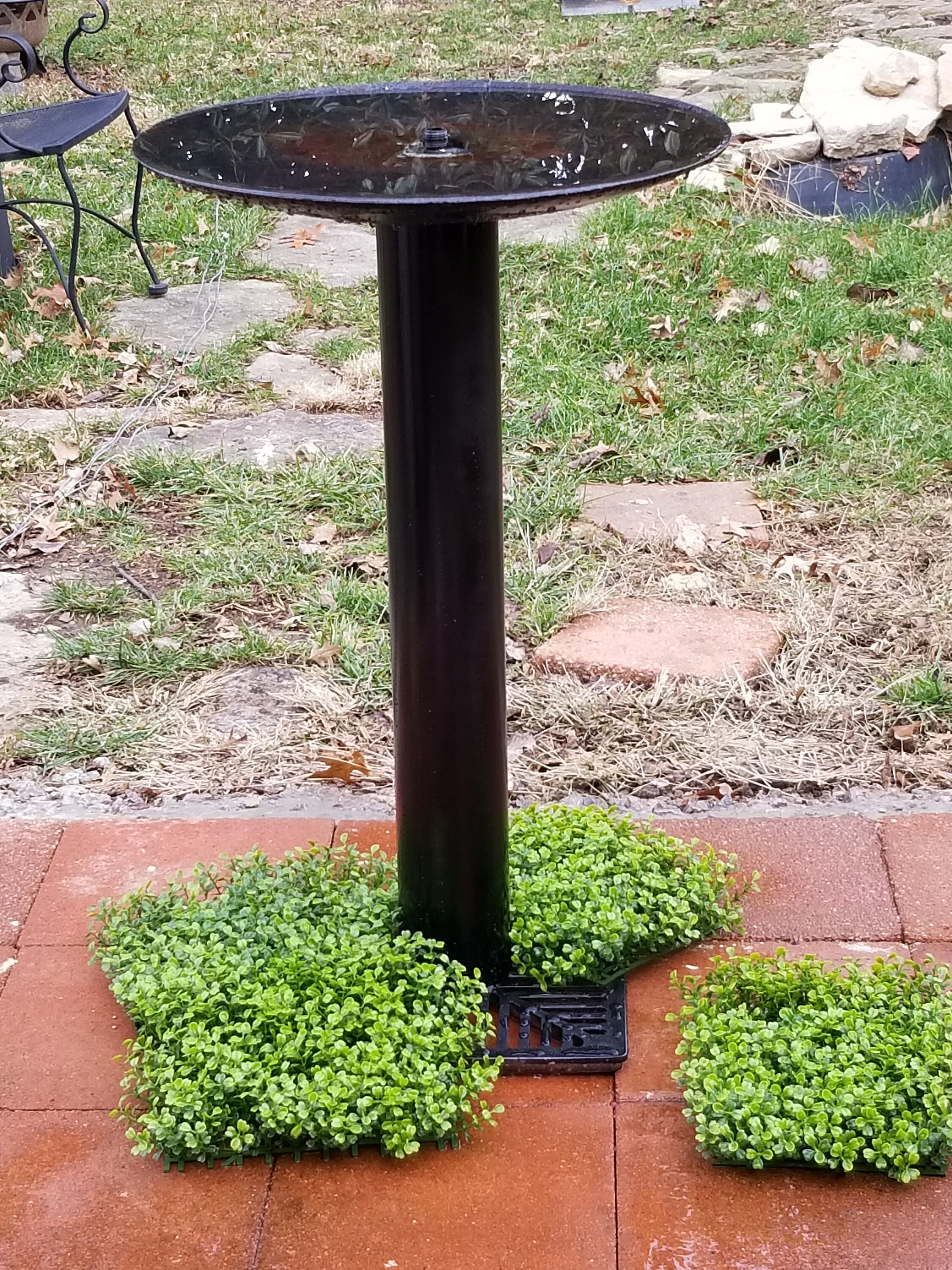 Birdbath Bird Bath 32 tall x 20 diameter Etsy