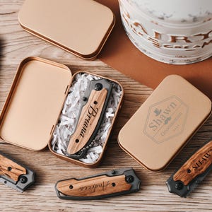 Custom Engraved Pocket Knife - Personal Folding Blade - Unique Treat for Nature Lover