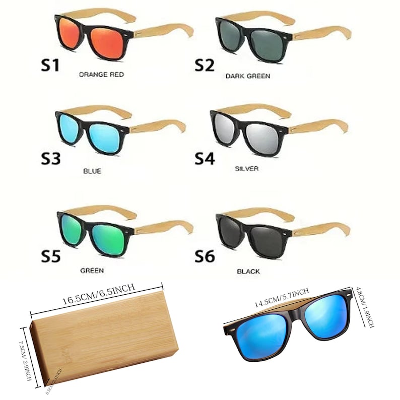 Custom Engraved Wooden Sunglasses, Personalized Groomsmen Gift Set, Trendy Best Man Proposal Idea, Unique Gift for Him image 6