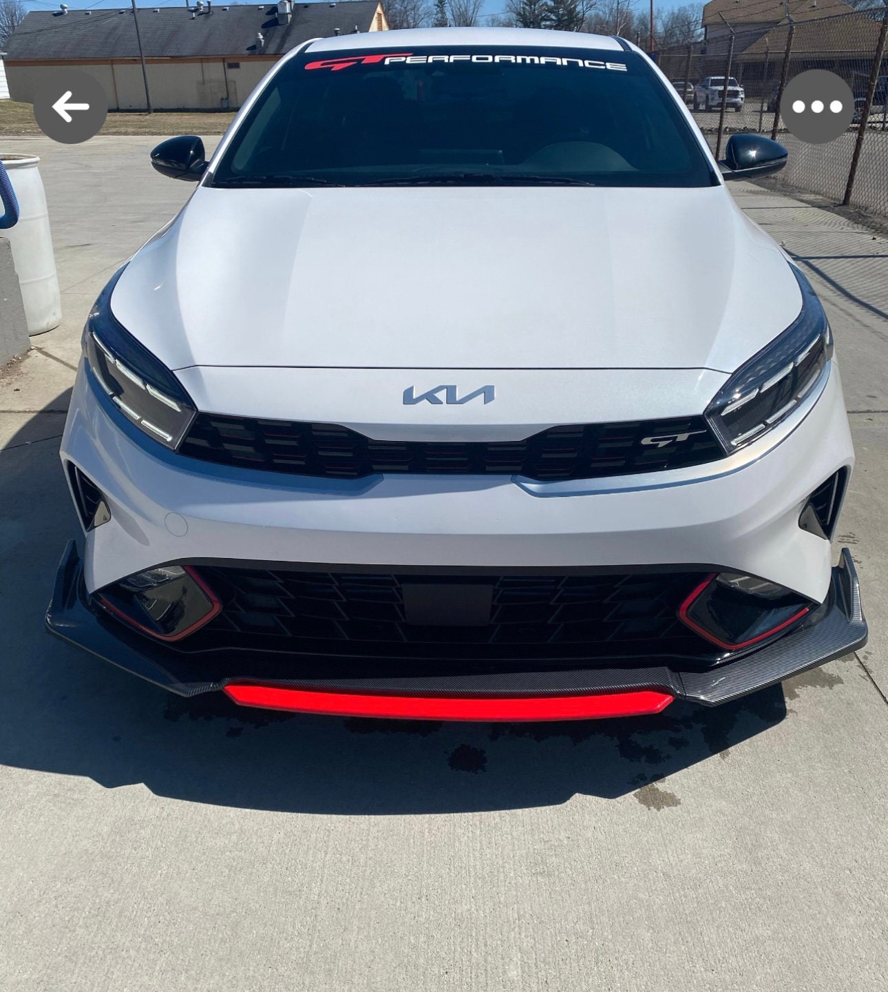 Kia Proceed GT red Sticker for Sale by IssKa