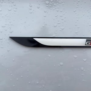 Toyota GR 3D emblems including black holder sidewings