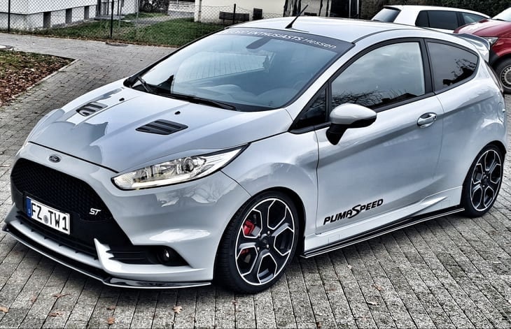 Ford Fiesta ST 3D Air Scoops Self-adhesive With Resin Coating 