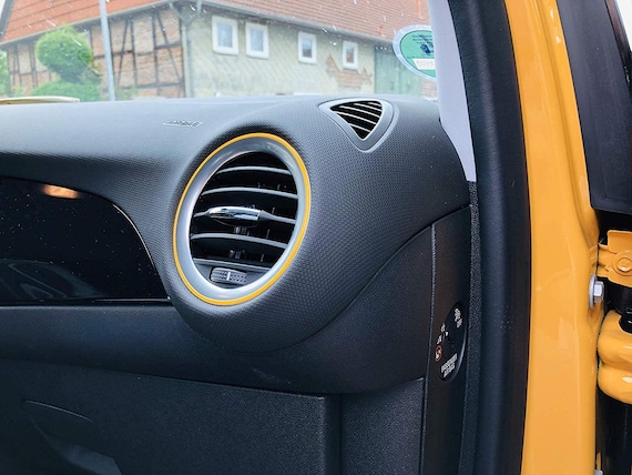 Opel Adam 2019 farbige 3D Lüftungsringe Schaltknaufring -  Schweiz