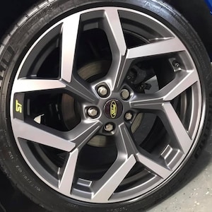 Ford Puma ST custom-fit 3D wheel inlays