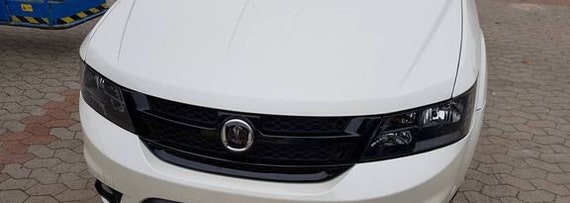 Stickers 3D Fiat Freemont - Armoiries Badges Avant Et Arrière Qualité 3M, Neuf Sous Blister