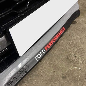 Fiesta ST 3D inlays for the front spoiler in desired color