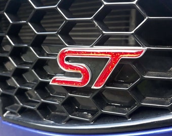 Incrustation d'emblèmes en gel Focus Fiesta MK7 ST avant + arrière libre choix de couleurs