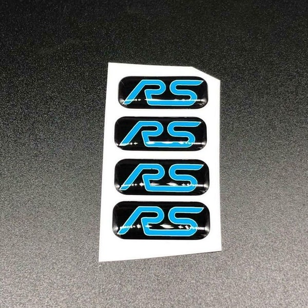 Jackplott Focus RS MK2 3D Gel-Embleme Inlays Felgen Logos