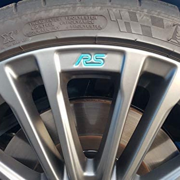Jackplott Focus RS MK3 3D Gel-Embleme Inlays Felgen Logos