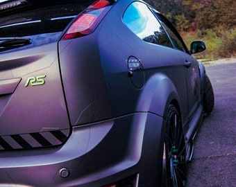 Focus RS MK2 3D emblèmes gel Inlay Front + Heck + Sidewings libre choix de la couleur