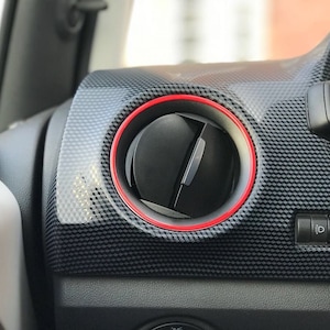 2x Volkswagen VW UP Seat Mii Skoda Citigo colored ventilation rings