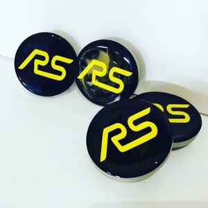 Ford Focus RS MK2 komplette Nabendeckel Felgendeckel freie Farbwahl