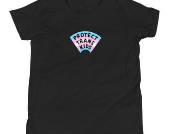 Youth PROTECT TRANS KIDS T-Shirt (50% of the proceeds donated to Marsha P Johnson Institute)
