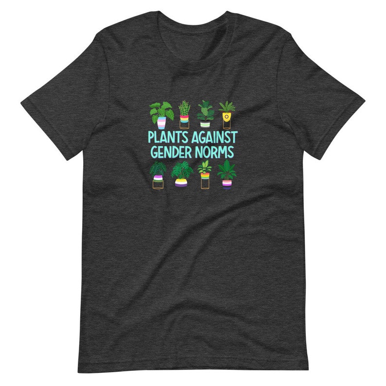 Plants Against Gender Norms T-Shirt image 5