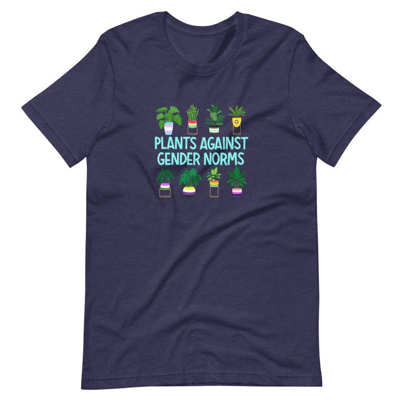Plants Against Gender Norms T-Shirt image 4