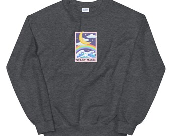 Queer Magic Tarot Card Sweatshirt