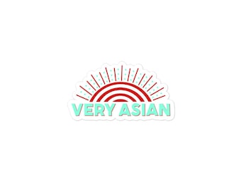Very Asian Sticker (70% of proceeds donated to AAPI Community Fund)