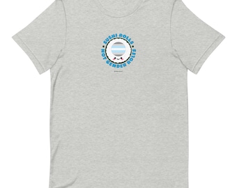 Sushi Rolls, Not Gender Roles T-Shirt (Demiboy Flag)