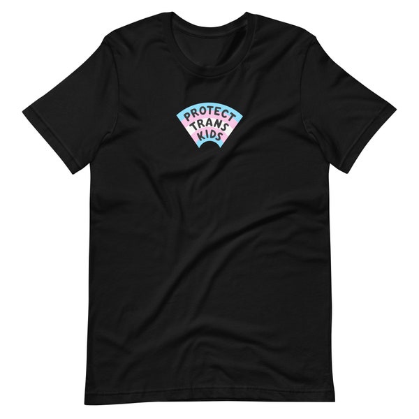 Protect Trans Kinder T-Shirt (50% des Erlöses werden an das Trans Gerechtigkeit Funding Project gespendet)