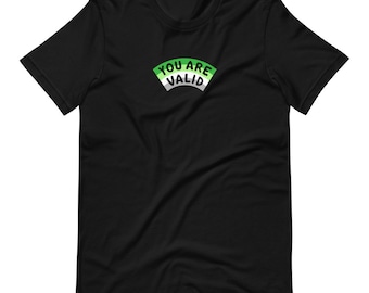 Aromantic You Are Valid T-Shirt