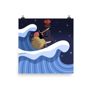 Kiki&#39;s Delivery Service Print (Glossy Finish)