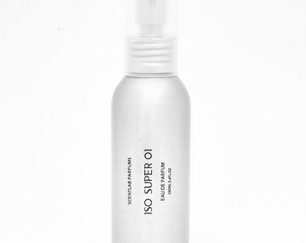 ISO SUPER 01 (iso e super) fragrance by Scentlab Parfums 100ml Lightweight Aluminium