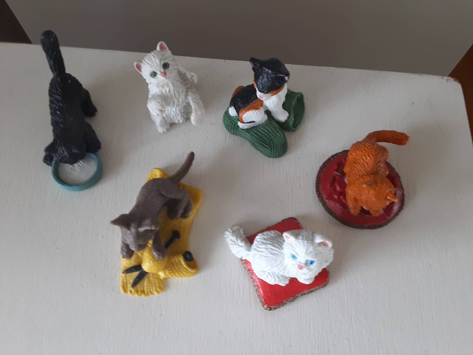 Kitty In My Pocket Vintage Toy Cat And Kitten Miniatures Etsy