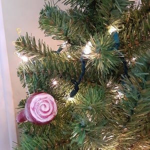HAM Radio Christmas Ornament - Handmade in Ohio, Custom! Cute & Fun Gift for HAMs. Monogrammed with call sign for free!